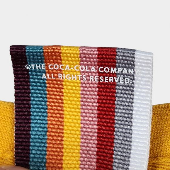 Kith x Coca-Cola Quinn Long Sleeve Pocket Tee Men's XXL Gold Cotton Jersey - Picture 5 of 15